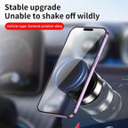 360° Rotating Magnetic Phone Holder – Vacuum Suction Car & Desk Mount