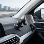 360° Rotating Magnetic Phone Holder – Vacuum Suction Car & Desk Mount