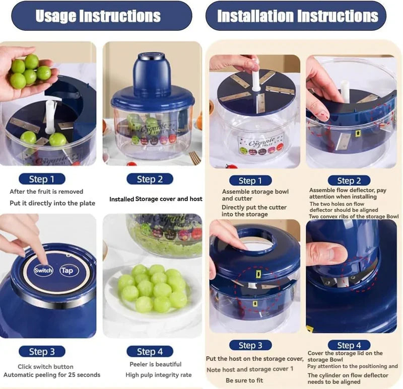 Automatic Fruit Peelar Machine
