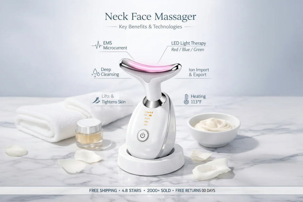 Advanced Anti-Wrinkle Facial Massager – Skin Lifting & Tightening Beauty Device